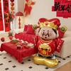 Chinese New Year God Of Wealth Balloon 2026 Horse Year Spring Festival Party Balloon Decoration Props Spring Festival Supplies