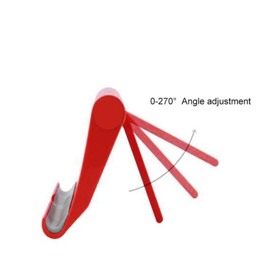 Phone Support Rack Convenient Foldable Adjustable Phone Desk Stand Holder for Desktop Bed Office