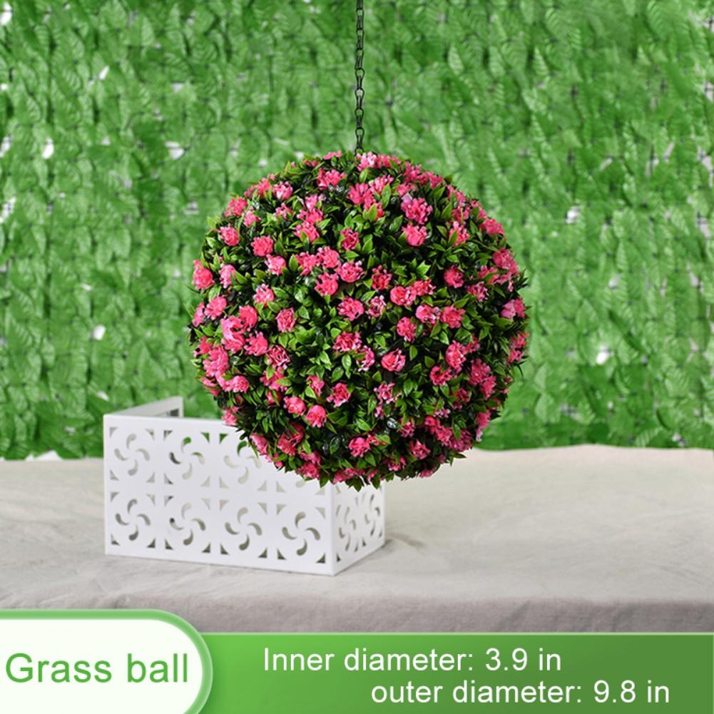 Fake Flower Bulb Artificial Grass Flower Ball Home Garden Wedding Party Decoration