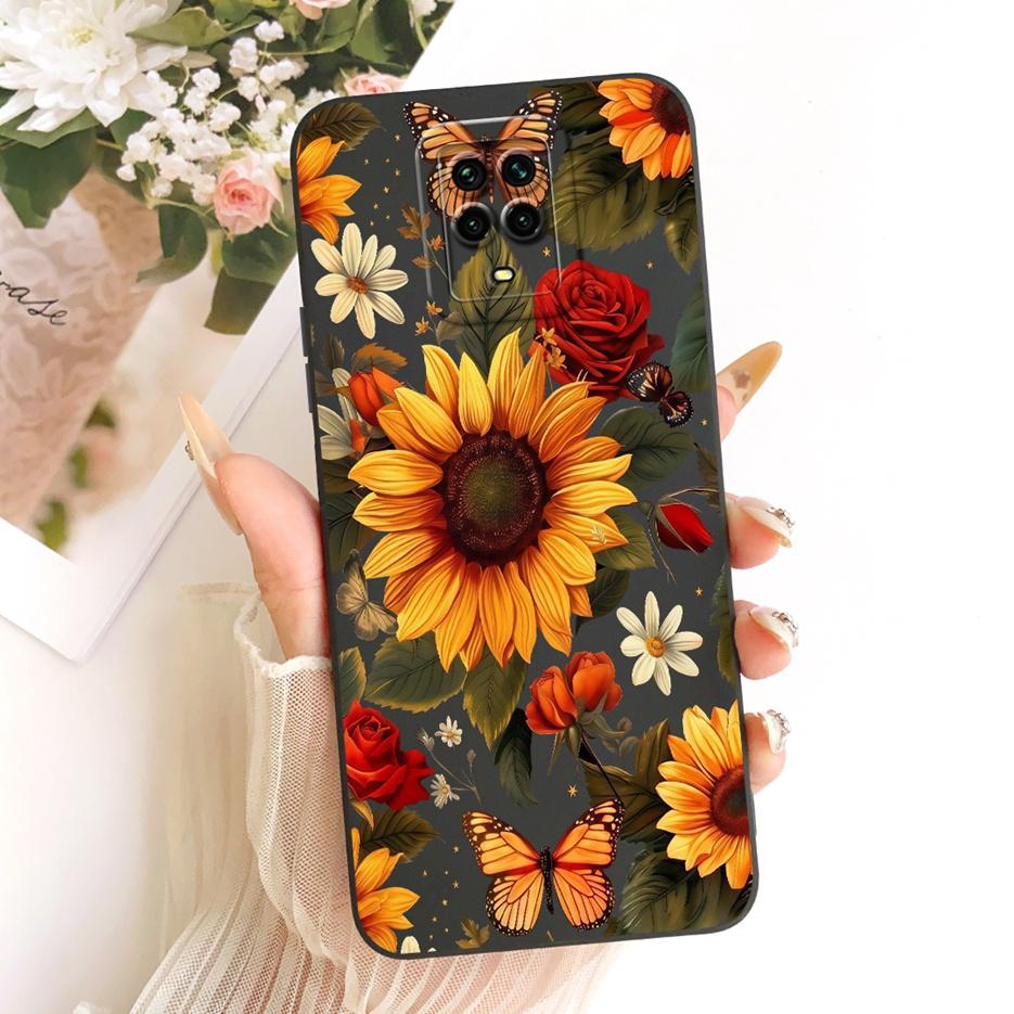 For Xiaomi Redmi Note 9 Pro Max Case Note 9S Cute Cat Cartoon Cover Shockproof Phone Case For Redmi Note 9 Pro Note9 S Soft Bags