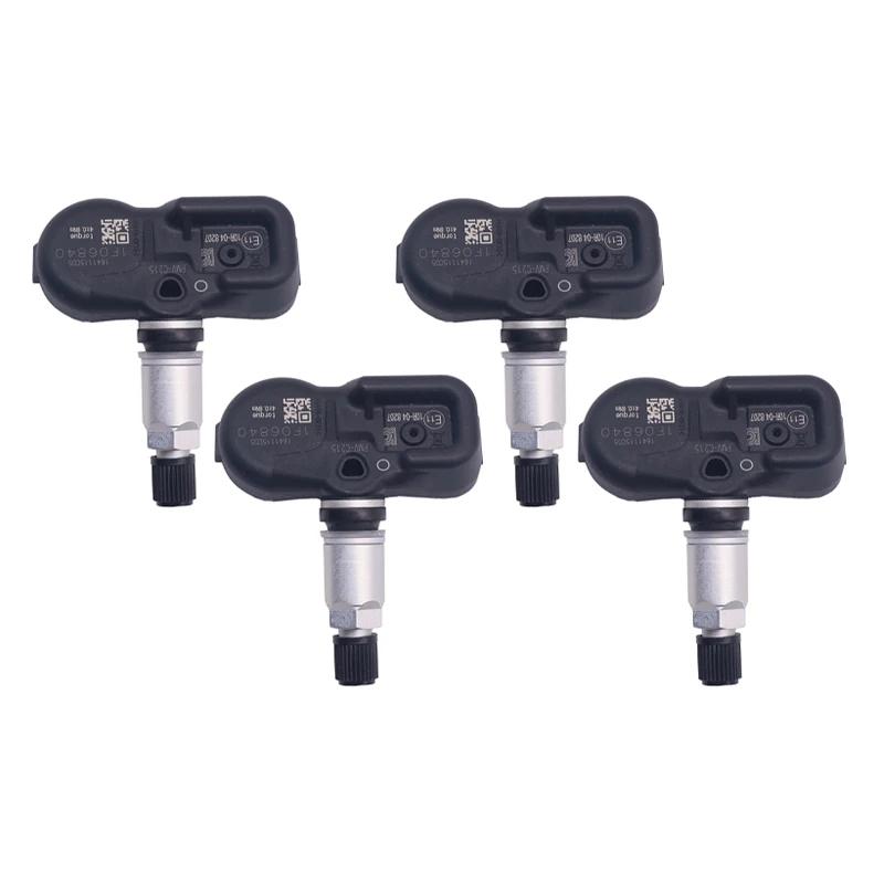 For -2024 Toyota RAV4 Tire Sensor 4PCS PMV-C215 TPMS Tyre Pressure Monitor System 433MHZ 42607-48020 42607F4020 FOR Lexus ES For Toyota