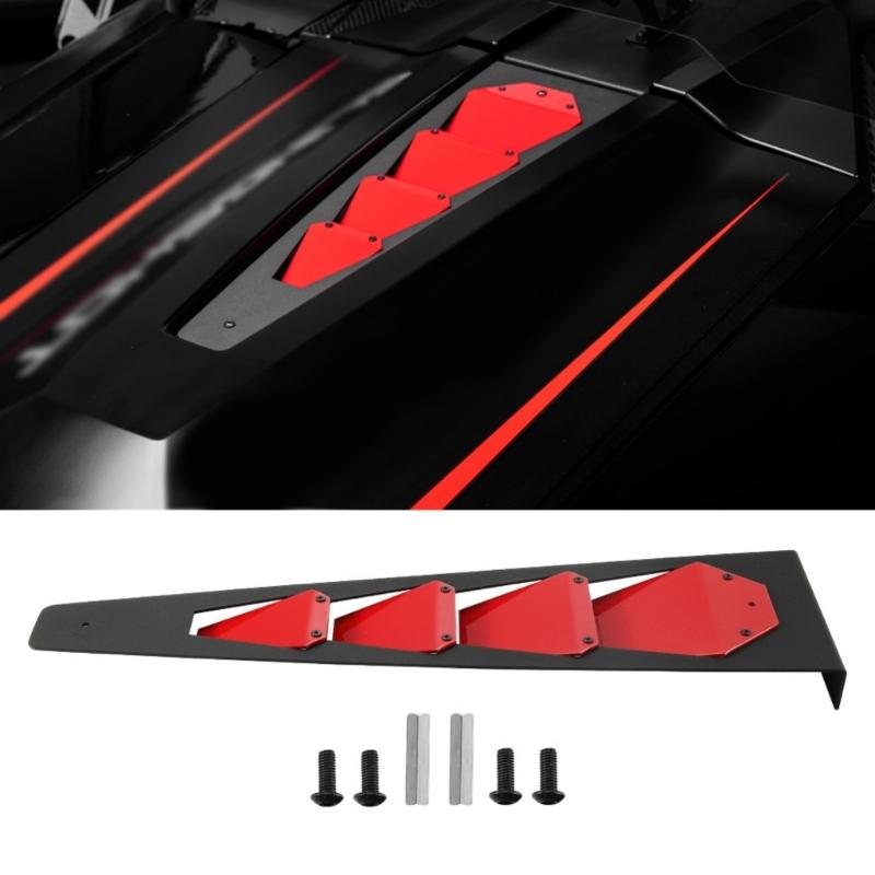 Aluminum Vent Hood Insert Heat Resistant Airflows Booster Ventilation Inserts Simple Installation Suitable for Vehicle
