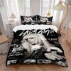 3Pcs Lady Gaga Fame Monster Era Bedding Sets For All Sizes New 3D Printed Bed Cover Comforter Duvet Cover Pillowcase Bedroom Decoration
