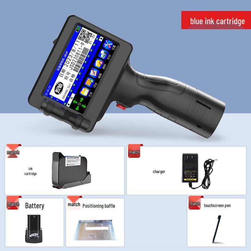 Smart Handheld Inkjet Printer for Date and Batch Number Coding