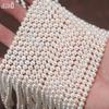 EFFIE QUEEN 100% Freshwater Pearl Wholesale AAA/AAAA High Quality Round Pearl Beads For Jewelry Making DIY Bracelets Chain PP23