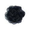 Broche Fleur en Organza Épingle à Cheveux Fleur Surdimensionnée Nouvelle Boucle pour Foulard Accessoires Vestimentaires