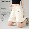 La Chapelle Women's Relaxed Wide-Leg Knee-Length Shorts