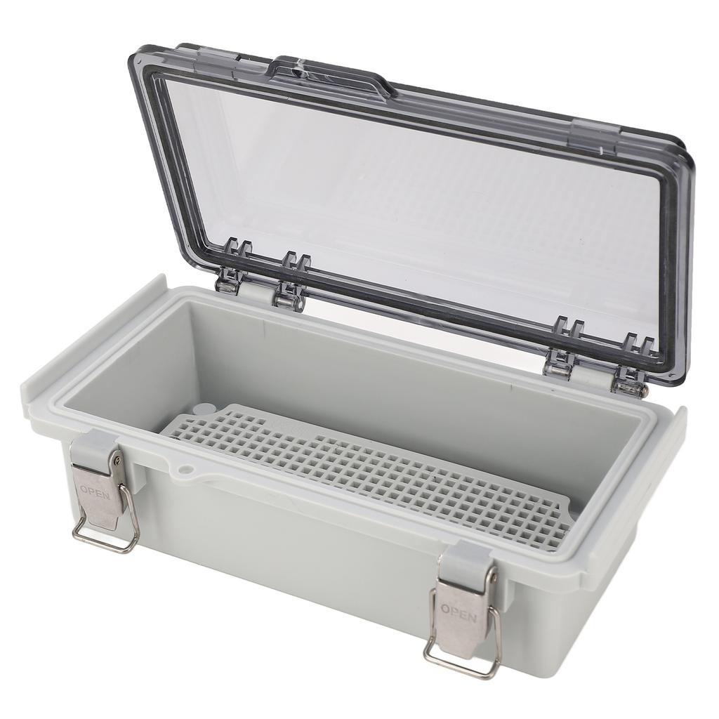 Cutie electrică în aer liber de 7,9 x 3,9 x 2,8 inci, cutie de conexiuni electrică din plastic impermeabilă IP67 cu Transpa