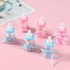 12PCS Feeder Style Candy Bottle Gifts Box Birthday Party Decor Kids Baby Shower Favor Boy Girl Newborn Infant Baptism Candy Bag