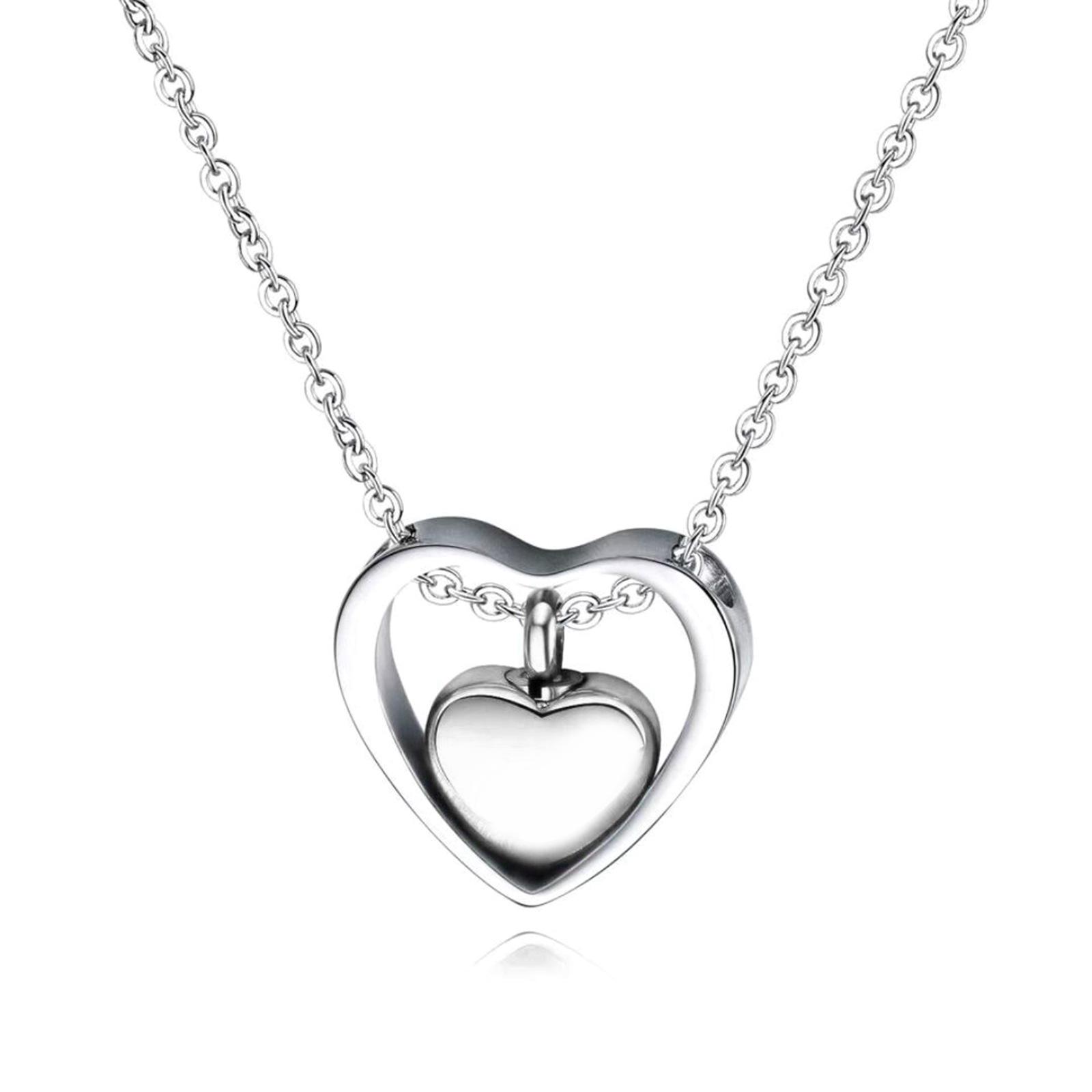 

Подвеска-урна для кремации, долговечная, идеальный сувенир для сохранения дорогих воспоминаний, замечательная для шерсти питомца, зубов серебряный