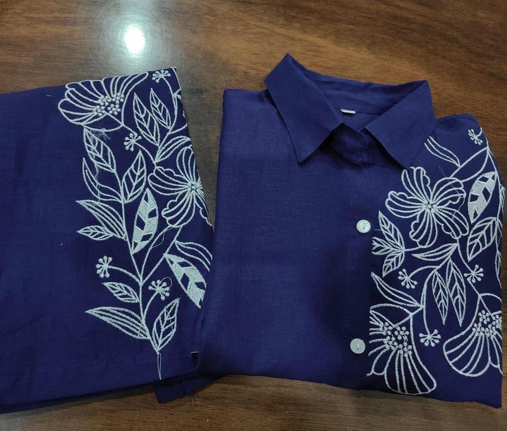 Indian Designer Kurta Pant Cord Set Women Bollywood Top Tunic Cotton Kurti Pure Dress