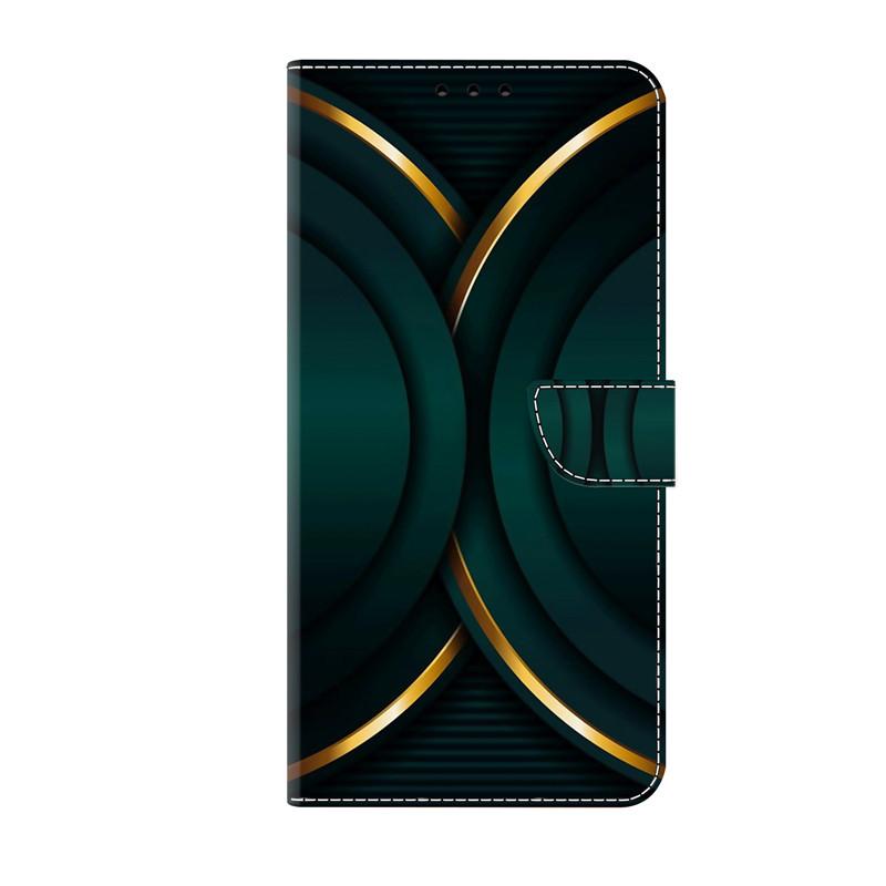 A55 A35 A25 A15 Phone Case for Samsung Galaxy A16 A14 A13 A12 Luxury Painted Wallet PU Leather Cover Bracket Flip Phone Cases