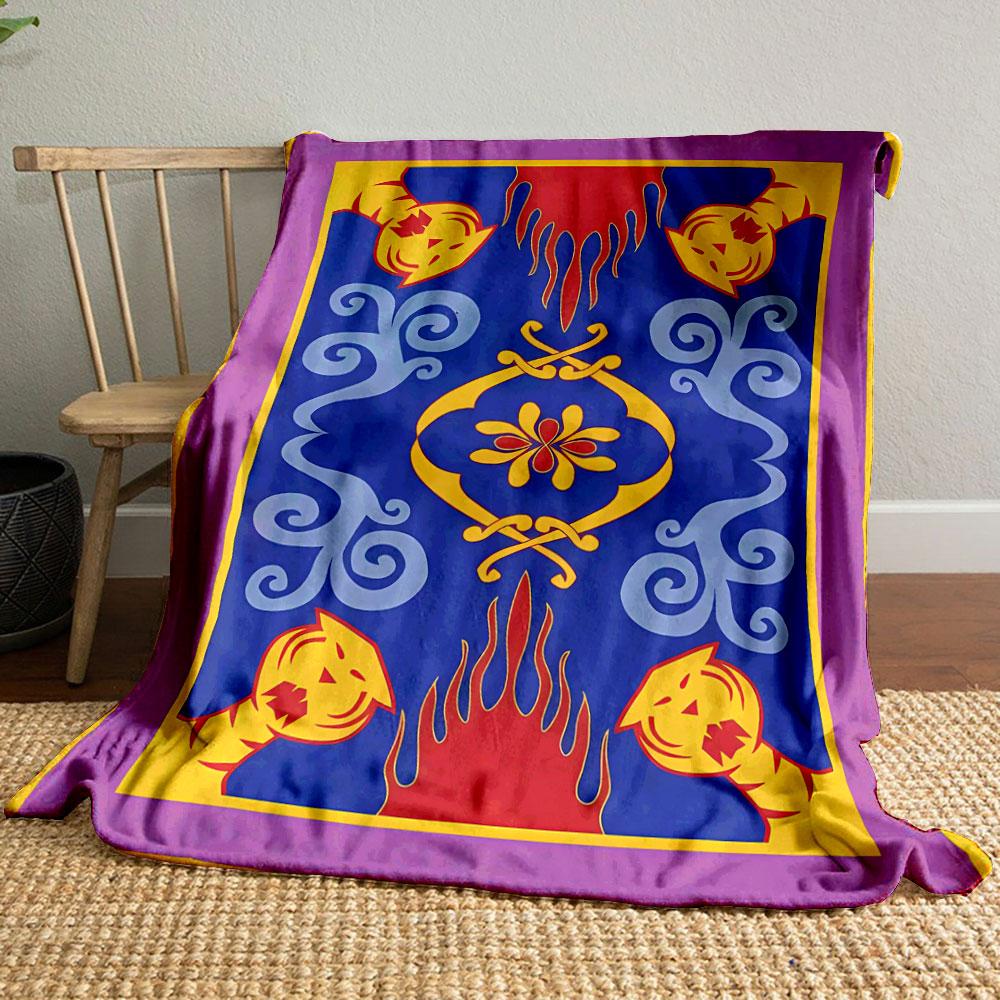 

Folk Style Colorful Throw Blanket bedroom Blanket for Livingroom Couch lunch break Soft throw for Friend s festival Gift 80cm x 120cm
