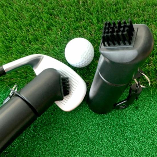 120ml Golf Club Brush Cleaner Squeeze Water Bottle with Retainer Clip Deep Cleaning Grooves Essentials Golf Accessories