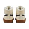 Puma Sneakers Unisex Mid-Top Calde Comode in Pelle Smash V2 Bianco Sporco 375870-03