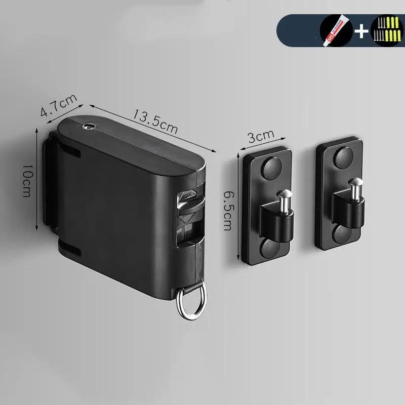 Retractabil rufe frânghie de uscare pentru interior și exterior, întinzător de frânghie pentru balconul apartamentului, agățat de pânză