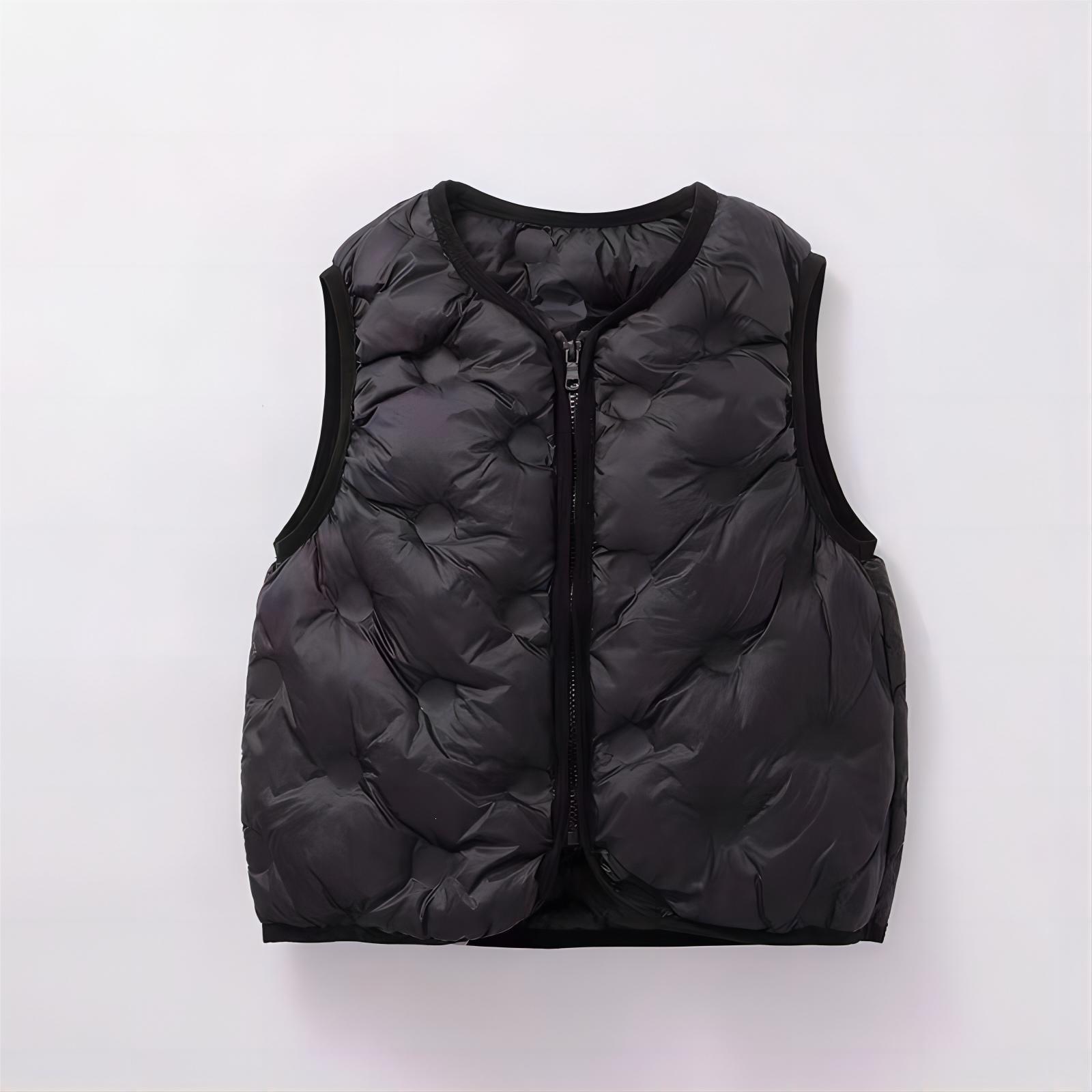 Children s Lightweight 90% White Duck Down Vest - Medium & Large, Thin Style