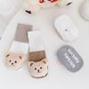 Bear Doll Baby Long Socks Anti Slip Infant Loose Mouth Stockings Winter Warm Children Floor Socks Cartoon Newborn Plush Footwear