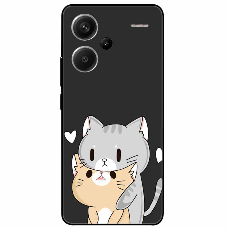 For Xiaomi Redmi Note 13 Pro Plus 5G Case Pro+ Soft Lovely Silicone Protective TPU Covers for Redmi Note 13 Pro 5G Coque Note13