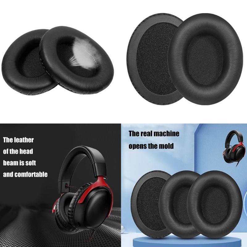 Vervangende Earpads van Proteïne Leer Oorkussentjes voor Cloud III Koptelefoon Oorkussentjes Oorbeschermers Oorbedekking