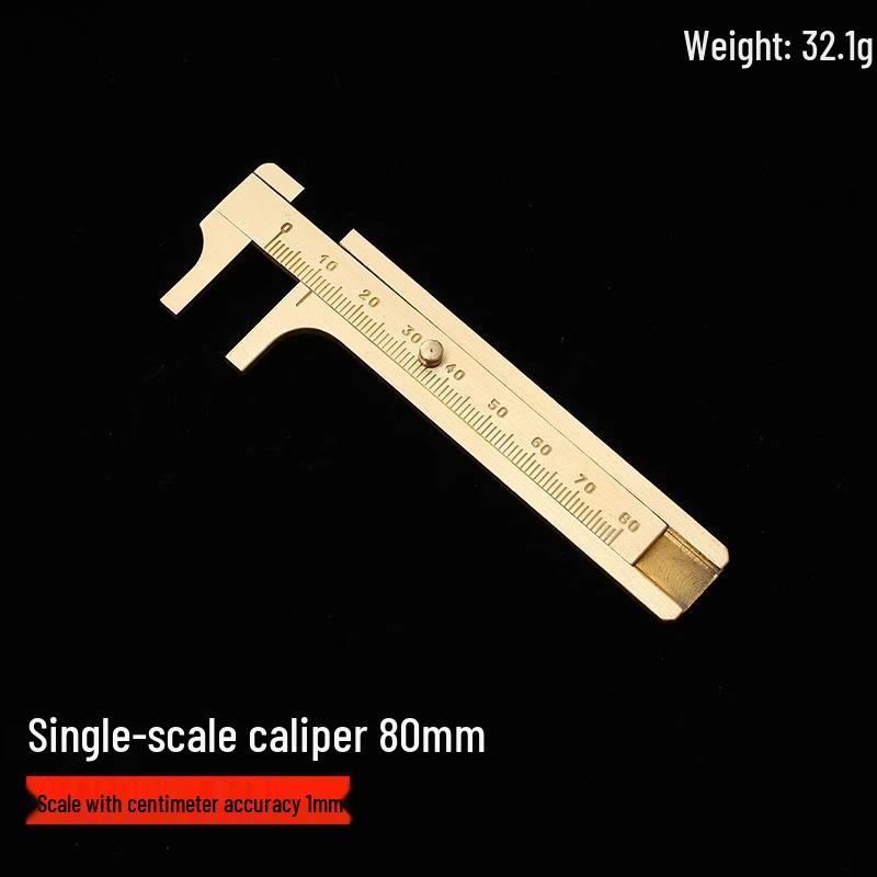 High Precision Pure Copper Digital Vernier Caliper for Home and Enthusiast Use