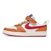Nike Court Borough Low 2 PS Sail Hot Curry Kids Sneakers Cream Game-Royal University-Red BQ5451-119