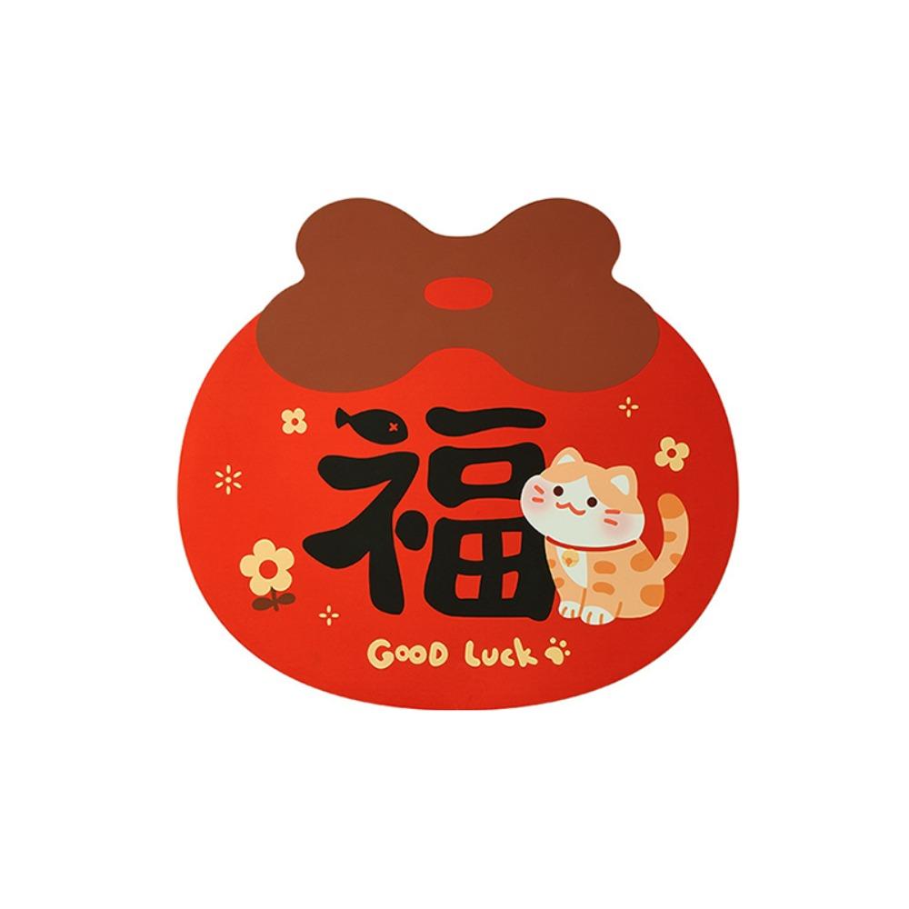 

Magnetic Spring Festival Door Sticker Cartoon Pattern Wall Sticker Traditional Windows Decals Mall Round no Pendant