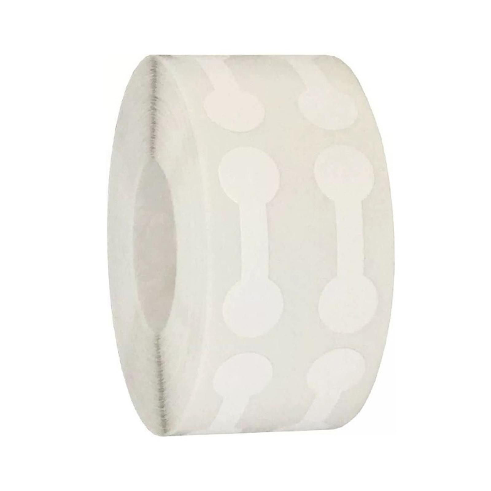 

500 Pcs Self Adhesive Barbell Stickers Portable Jewelry Labels Price Tag Kraft Paper Jewelry Price Tags Display Card белый