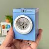 Dollhouse Miniature Simulation Drum Washing Machine Simulation 1:12 Furniture 1/12 Washing Machine Drum Washing Machine