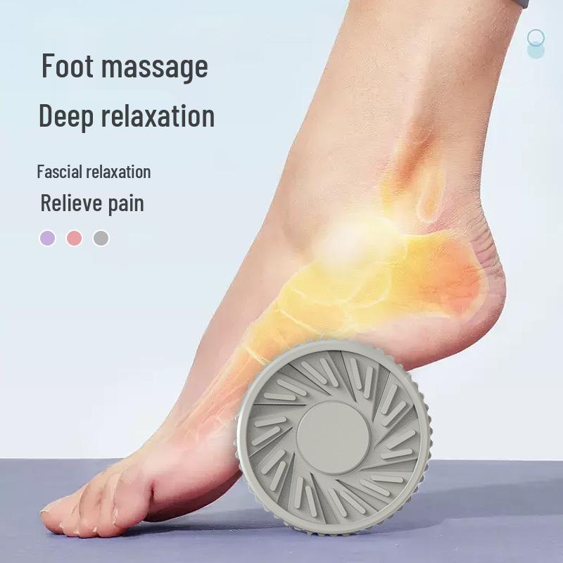 Foot Roller & Acupressure Massager for Yoga, Plantar Fasciitis Relief, Muscle Relaxation & Home Fitness