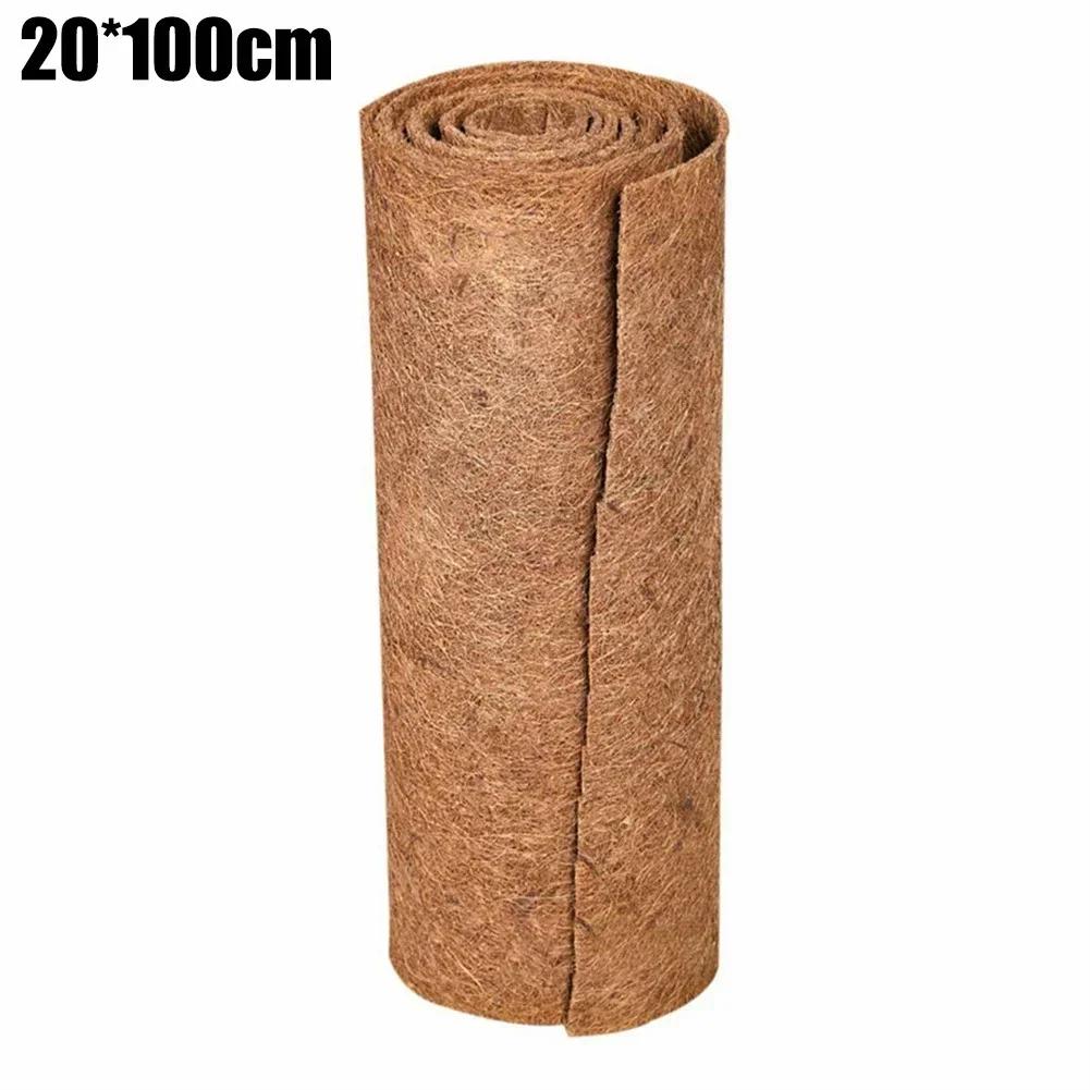 20/25x100 см Кокосовый Пальмовый Коврик Отрезаемый Напольный Коврик Противоскользящий Коврик Придверный Коврик Кокосовый Шелк Кокосовое Волокно Рулонный Пальмовый Ковер
