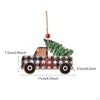 Auto Hängeschmuck Geschenke, Weihnachten Fahrzeug Holzschmuck, LKW für