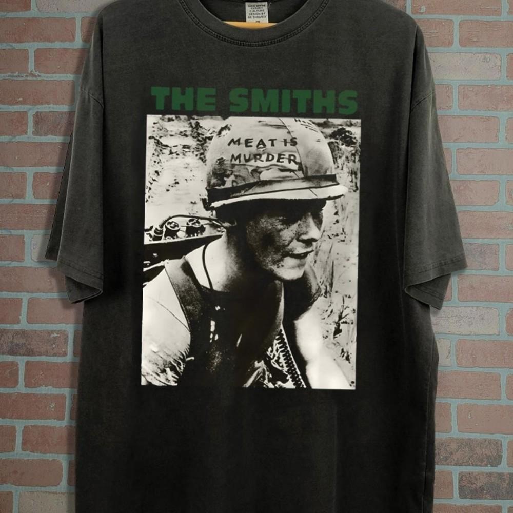 Retro The Smiths  Meat is Murder  Graphic Unisex T-Shirt S-5XL Unisex T-Shirt XXXL
