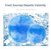 1Pc 7Cm Or 10Cm Round Shape Reusable Ice Cold Gel Pack Therapy Microwaveable Heat Pain Relief For Cold & Hot Therapy Bags