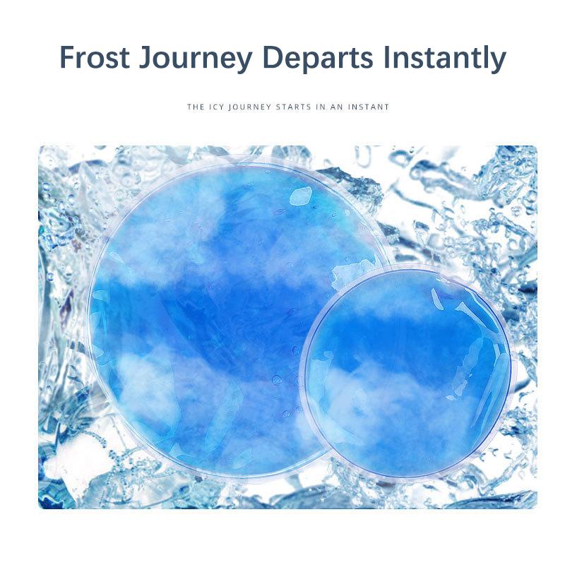 1Pc 7Cm Or 10Cm Round Shape Reusable Ice Cold Gel Pack Therapy Microwaveable Heat Pain Relief For Cold & Hot Therapy Bags