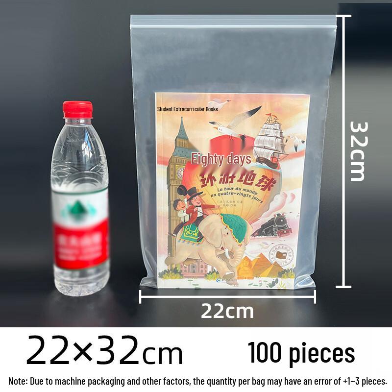 Transparent Resealable Food Storage Bags