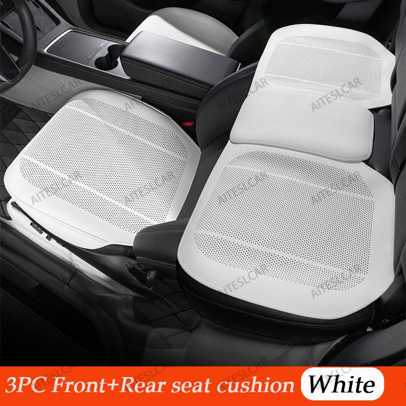 AITESLCARUpgraded New Car Seat Cushion Summer Cool Cushion Ventilation Four-season Universal Seat Cushion Full-inclusive Comfort
