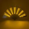 Rose Lace Edge LED Folding Fan - Wedding Gift & Dance Prop