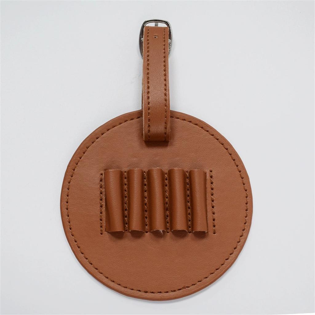 Leather Golf Pin & Nail Storage Case – Golf Accessory Organizer for Tee, Pins, and Accessories