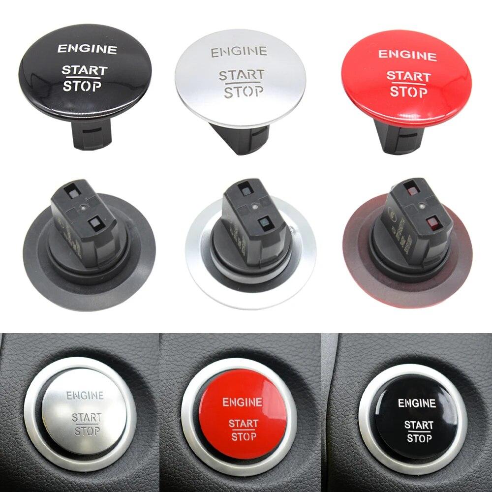 Universal Car Keyless Go Start Stop Push Button Engine Ignition Switch For Mercedes Benz W164 W205 W212 W166 W221 2215450714