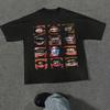 Trendy Hip Hop Y2k Printed Unisexs Tshirt Summer New Style Unisex Casual Tshirt
