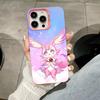 HSR Mem Pink Translucent Mobile Phone Case for iPhone 17 16 15 14 13 12 11 X XR XS Air Pro Max Plus Colorful Cover