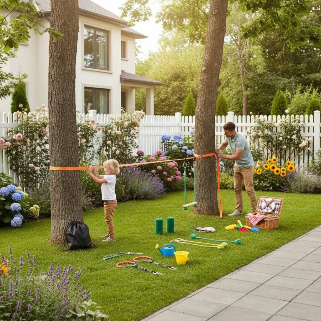 Outdoor Balance Training Set Fun Exercise Children's Sports Gear