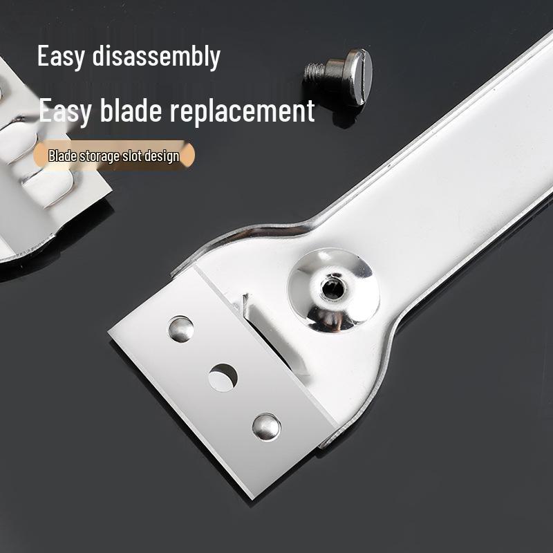 Stainless Steel Multi-Functional Cleaning Shovel & Scraper for Tile, Wall, and Floor Stains