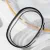 Lightweight Transparent Bag Charm with Built In Charger for Convenience