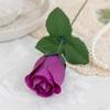 Boutons de Rose Fleurs en Tissu de Soie Fleurs Artificielles Mariage Décoration de Maison Fleurs Hôtel Roses Roses Simples Simulation de Rose Accessoires de Prise de Vue Fleurs Artificielles