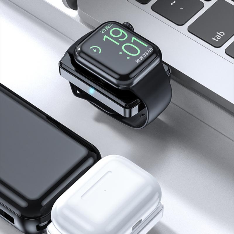 2 in 1 Fast Charger with Magnetic Wireless Charging USB C Charger Block for Wireless Earphone Watch 9/6/8/7