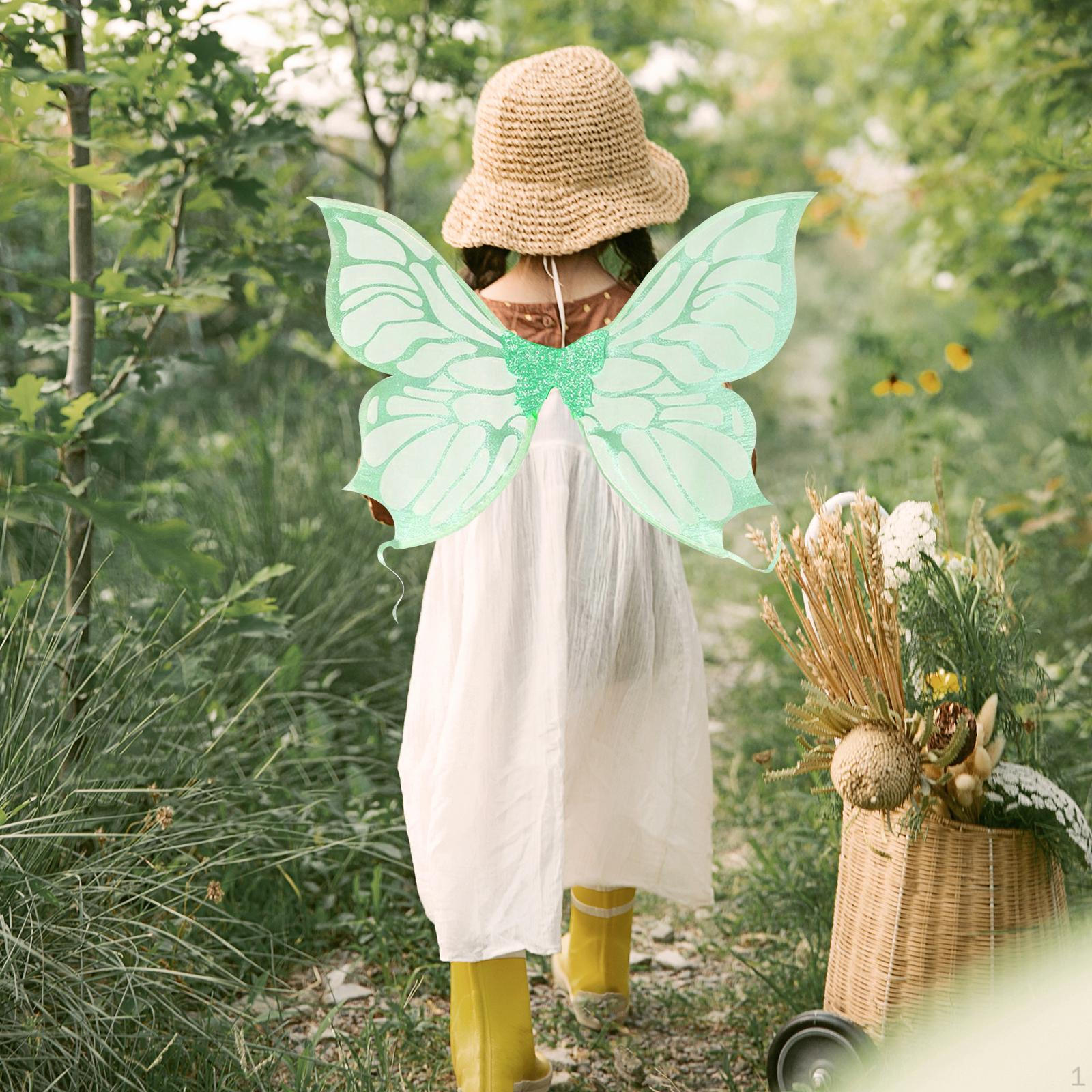 Butterfly Fairy Wings, Dress Up Princess Sparkling Angel Wings with