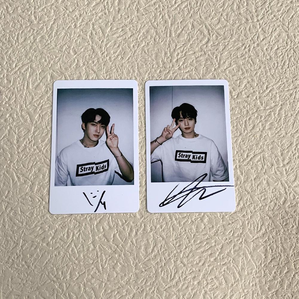 Buy 7PCS Stray Kids Signed Photo Lomo Card Polaroid Photocard SKZ Kpop
