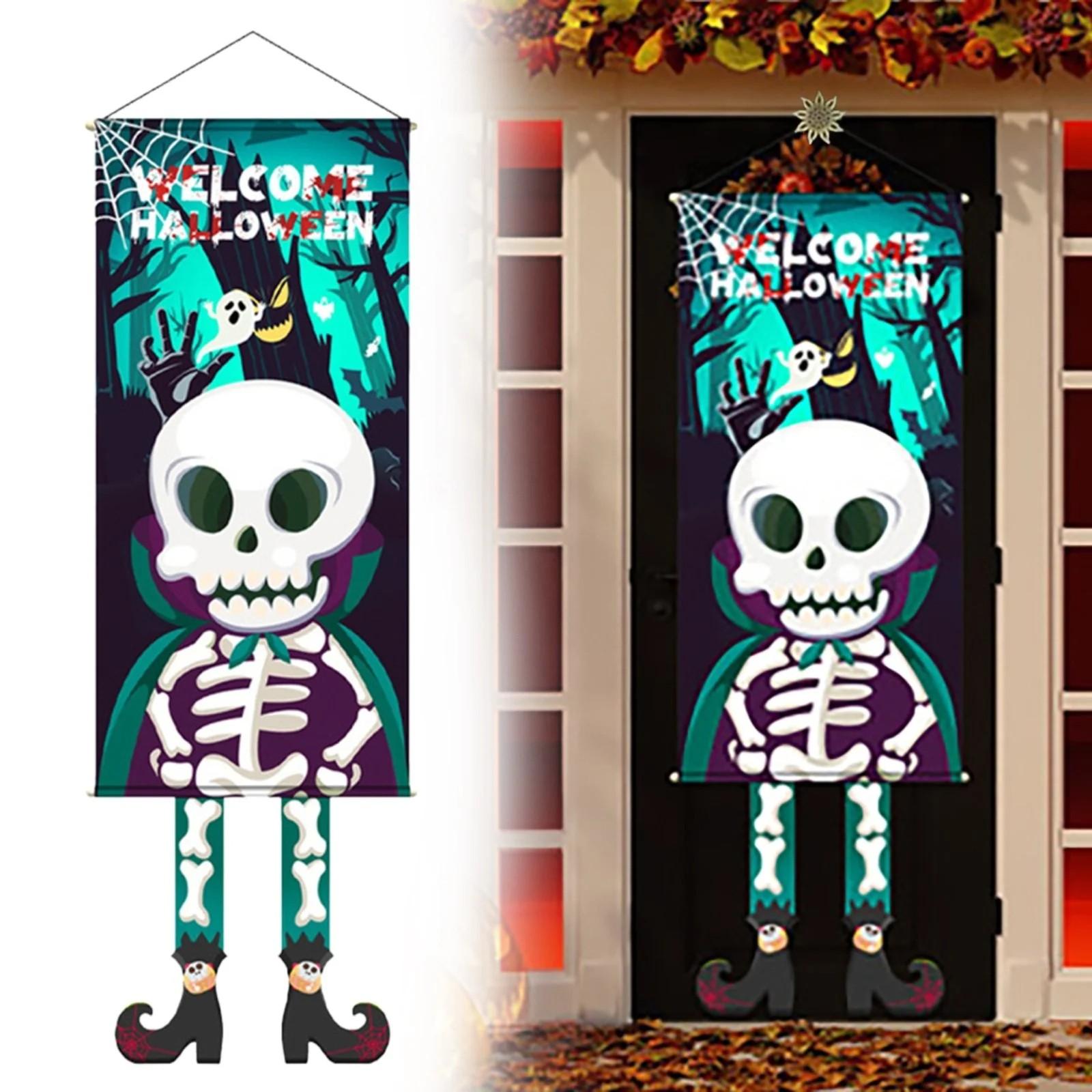 

Хэллоуин Украшения Гном Подвесной Праздничные Принадлежности Хэллоуин Дверь Подвесная Ткань One Size